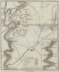Map of Vicksburg